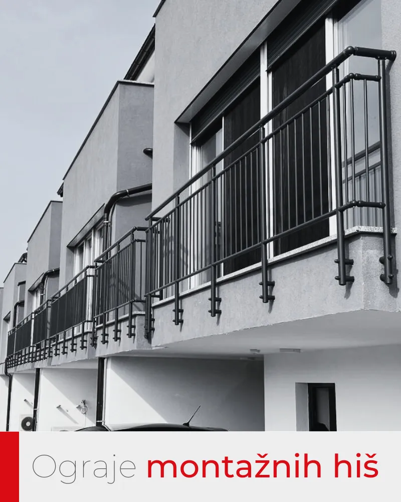 Ograje montažnih hiš